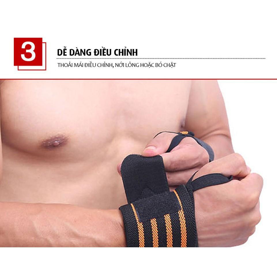 Băng quấn bảo hộ cổ tay - Đai Bảo Vệ Cổ Tay cho tập Gym