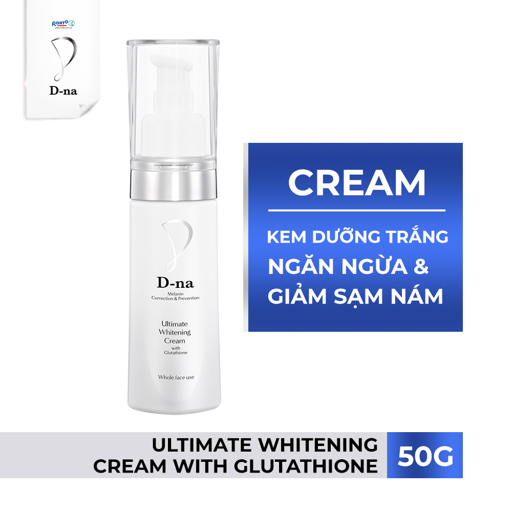 Kem dưỡng trắng toàn diện D-na Ultimate Whitening Cream