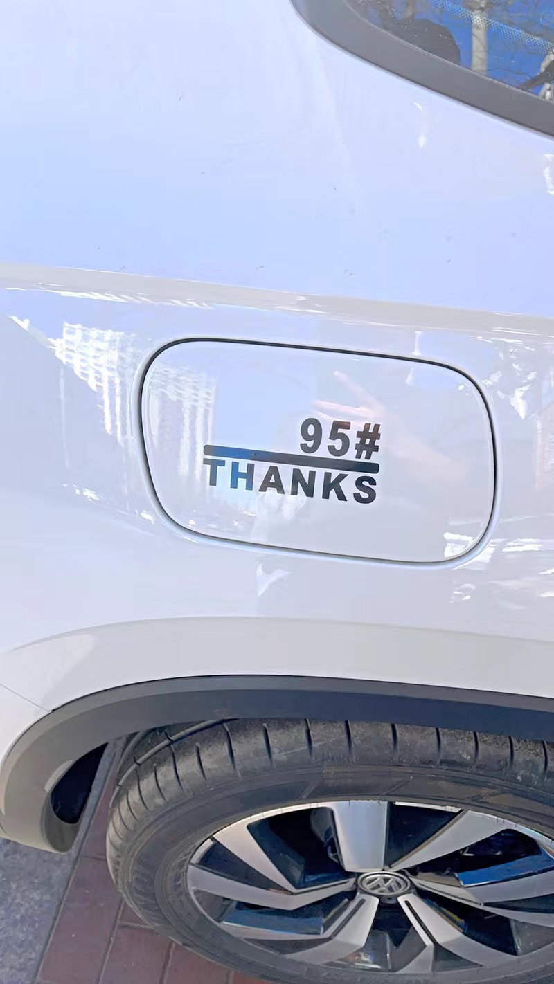 Tem dán decal nắp xăng A95,decal dán nắp xăng A95 tiện lợi, độc đáo