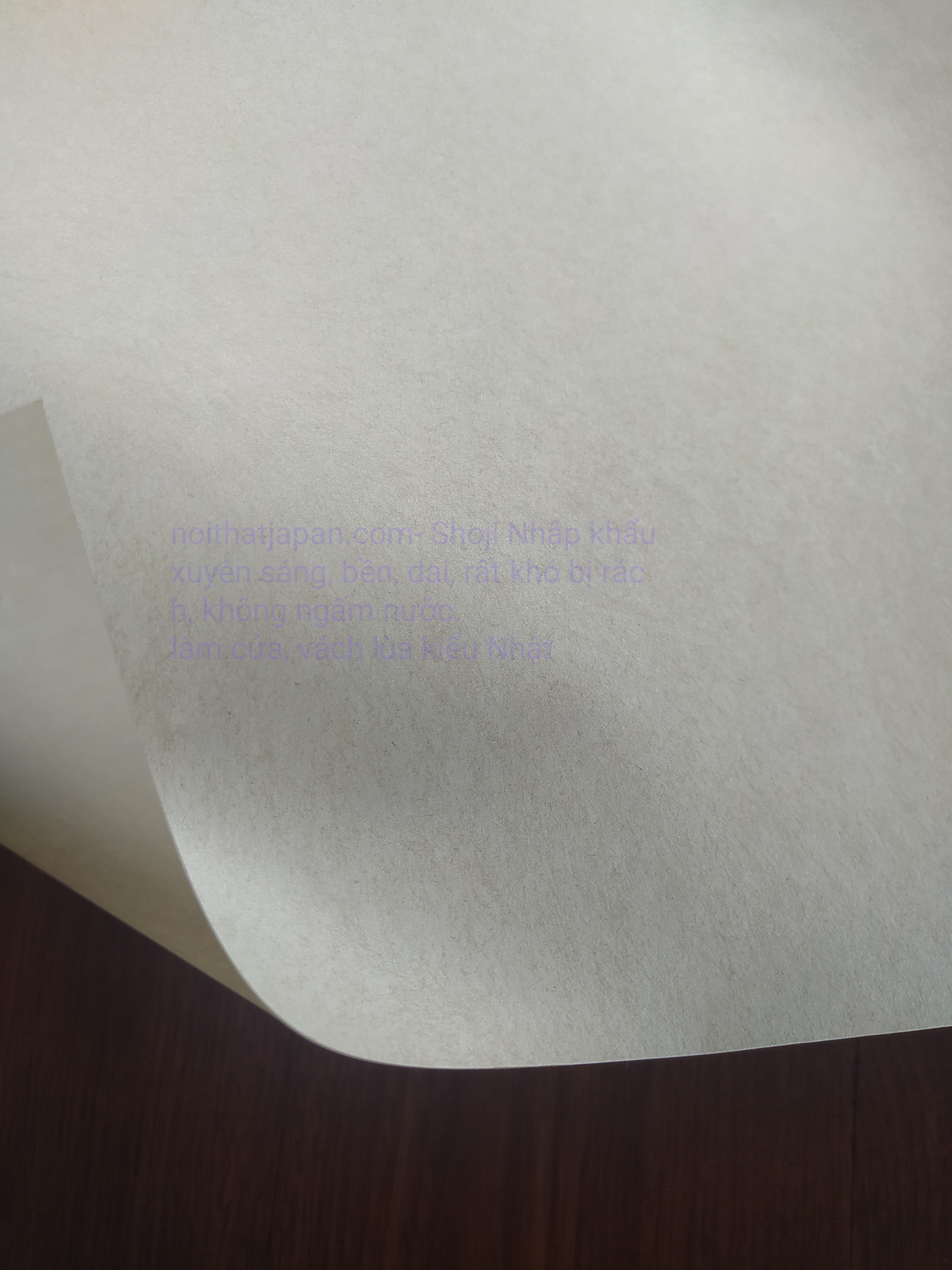 Shoji Nhập khẩu làm cửa lùa, shoji làm cửa trượt, shoji trang trí nhà hàng Nhật, vách shoji Nhật, phòng trà nhật, phòng thiền, màu vàng ngà, vân xước dạng sợi, hàng có sẵn