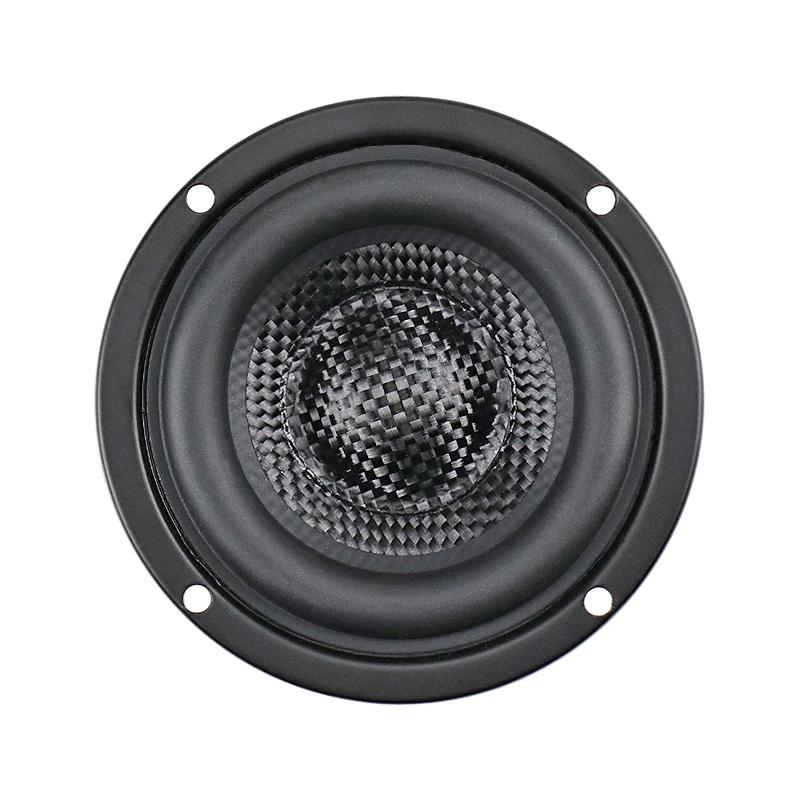 Ghxamp Sợi Thủy Tinh Bện 3 Inch Loa Trầm Loa Siêu Trầm Hifi Đơn Vị Loa Mạnh Mẽ Tần Số Thấp 4OHM 25W Chống Nước 2 Chiếc