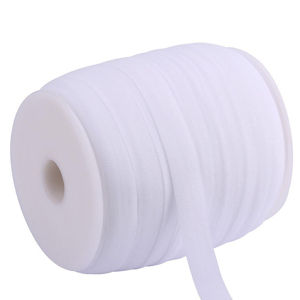 100m * 15mm Thun viền dây Đồng Màu Sáng Bóng Gấp Gọn Trên Thun KẺ THÙ Spandex Ban Nhạc Trẻ Em Dây Buộc Tóc dây đeo đầu Đầm Viền Ren May