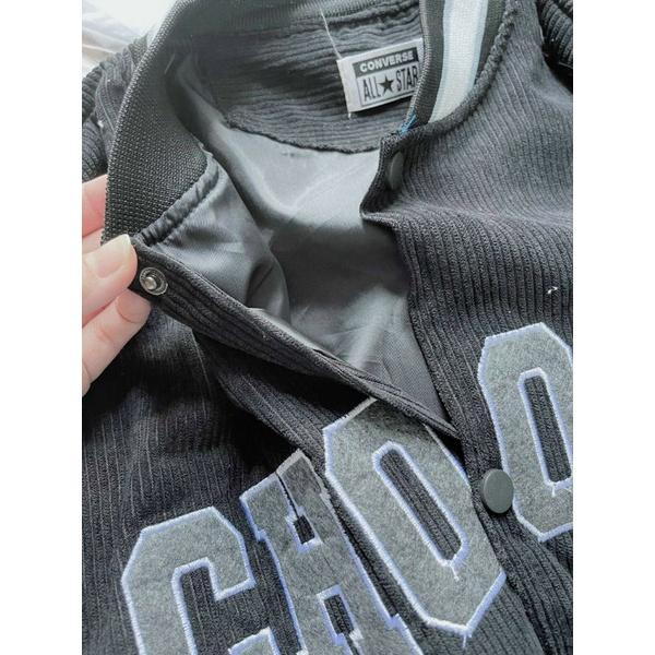 Hình ảnh áo khoác bomber CHOOSE, mẫu đang cực hot kiểu unisex nam nữ đều mặc được CÓ HÌNH CHỤP THẬT