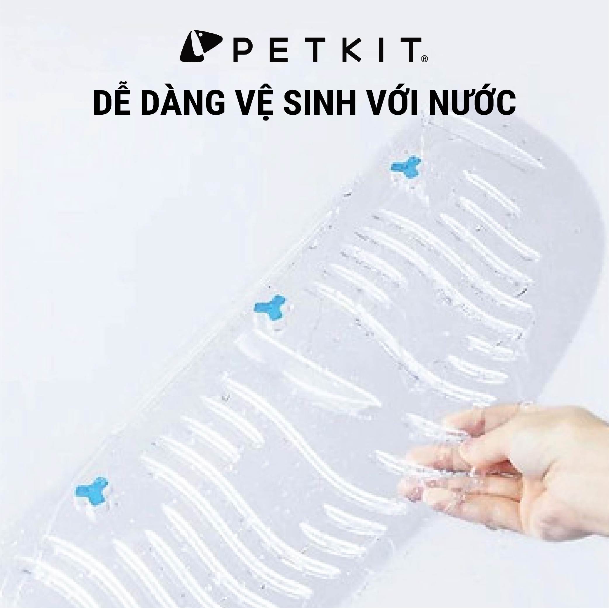 Tấm Chắn Xả Cát Cũ Máy Vệ Sinh Cho Mèo Petkit Pura Max