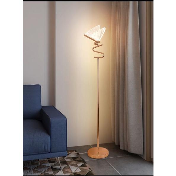 Bộ đèn ong bướm cho phong cách lãng mạn, đèn bàn, đèn cây trang trí phòng khách, đèn phòng ngủ cao cấp