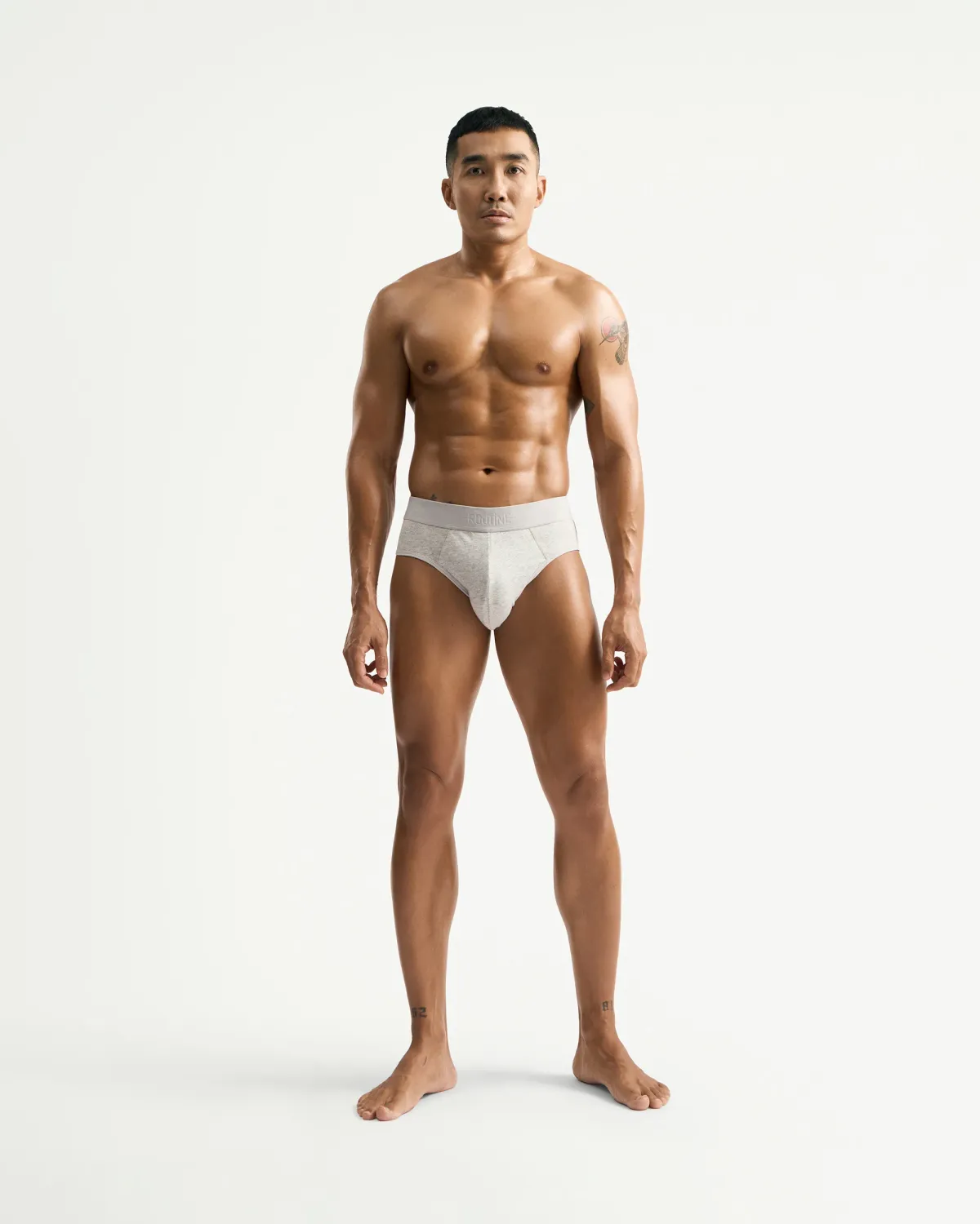Quần lót nam tam giác organic cotton phối lưng . Brief - RT 10S25UND002 | ROUTINE CÀ MAU