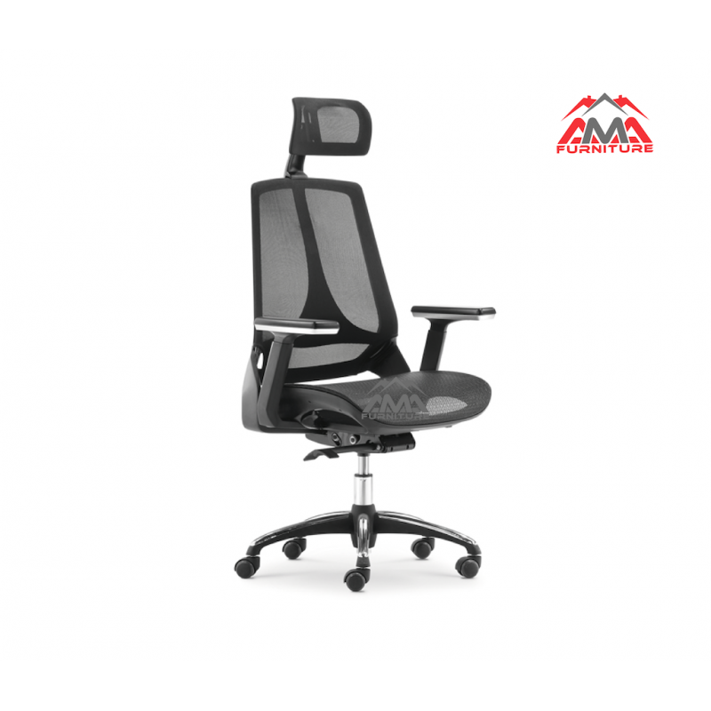 Ghế Làm Việc Công Thái Học - Ergonomics Ngả Lưng Thư Giãn AMA-CM-B107A-4