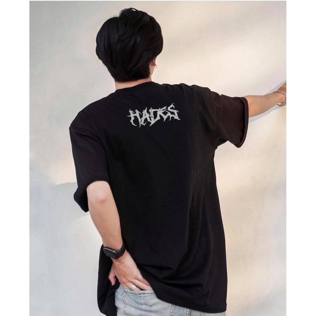 Áo thun HADES skull worlf tee nam nữ unisex - GIN STORE