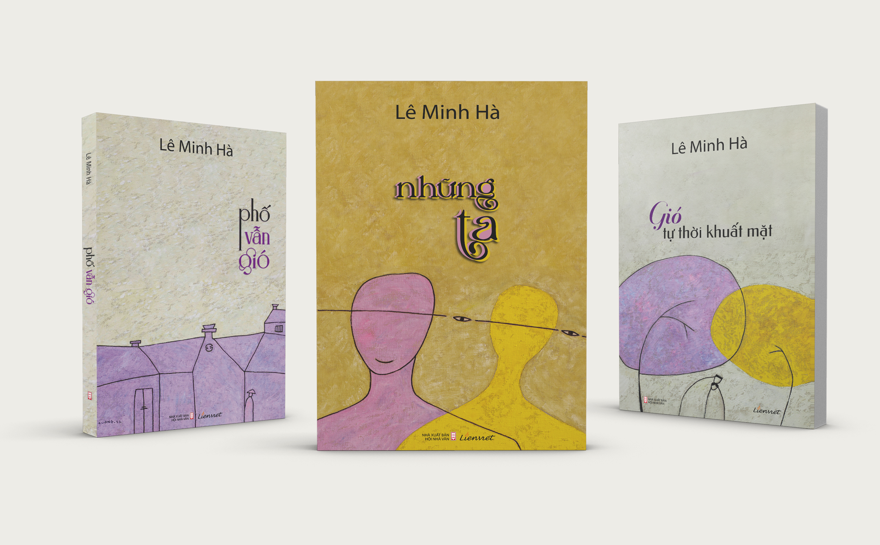 Bộ 3 tiểu thuyết Lê Minh Hà: Gió tự thời khuất mặt, Phố vẫn gió, Những ta