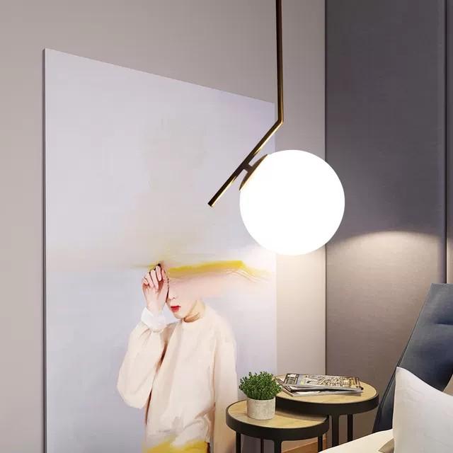 Đèn thả hình cầu, đèn trang trí TH 745