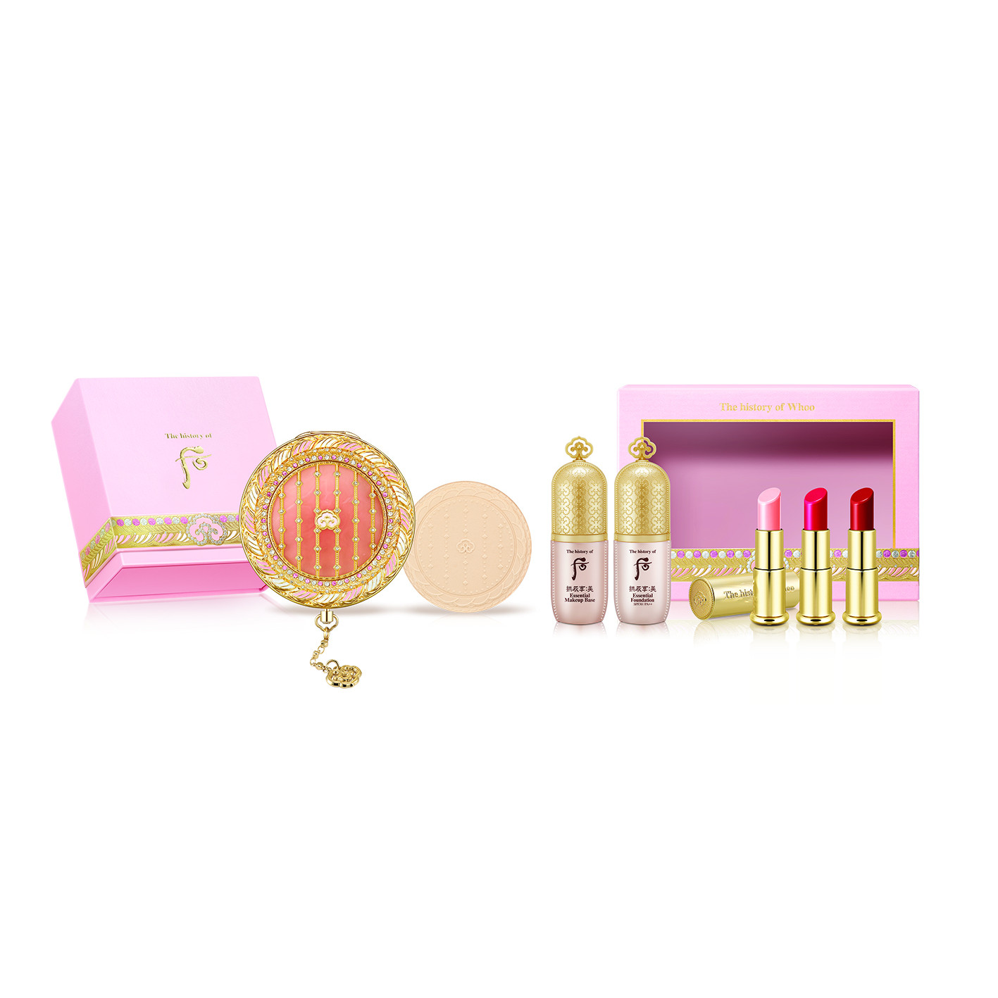 Bộ Phấn Phủ Đông Y Cao Cấp Whoo GJH Mi Royal Pact set