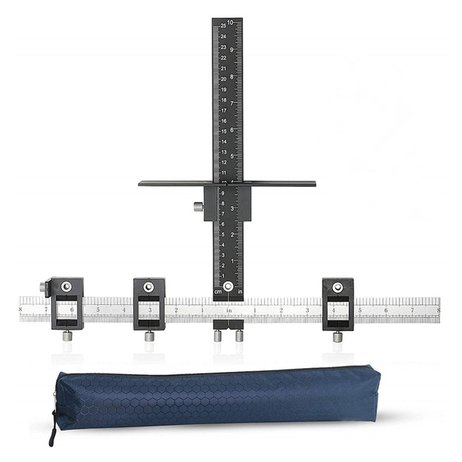 Punch Locator Cabinet Hardware Jig for Handles and Knobs On Doors