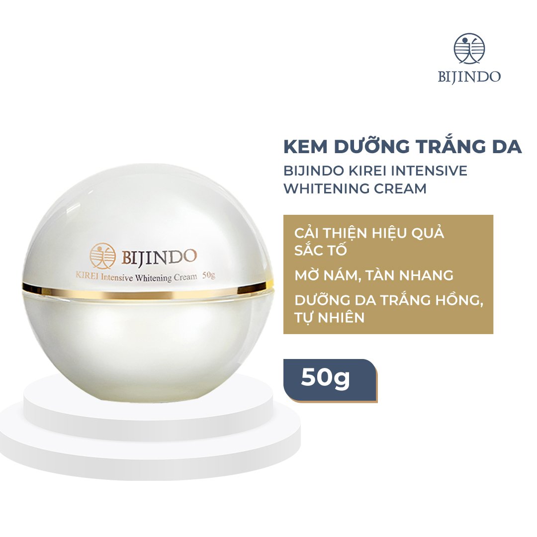 BIJINDO KIREI Intensive Whitening Cream - Kem dưỡng làm trắng da chuyên sâu Bijindo kirei