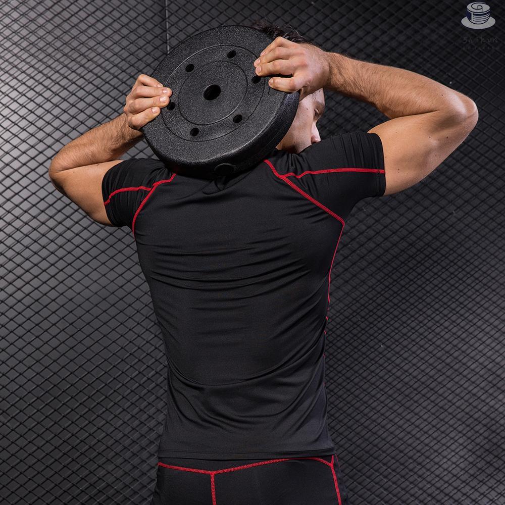 Set 3 áo thun thể thao ngắn tay thấm hút mồ hôi nhanh dành cho nam