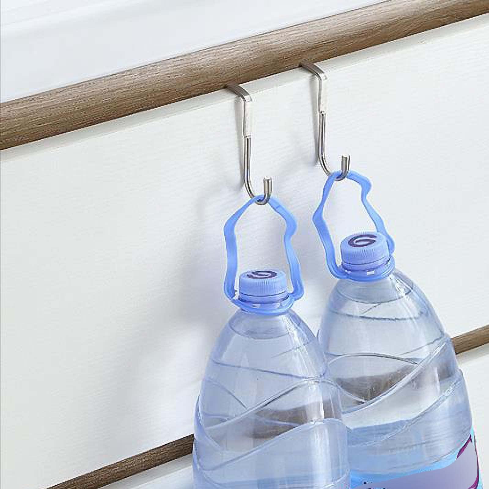 Hook cửa thép không gỉ 6 bộ, móc cửa để treo - Cửa móc quần áo cho cửa phòng tắm Hook Dải cửa hiện đại Hook