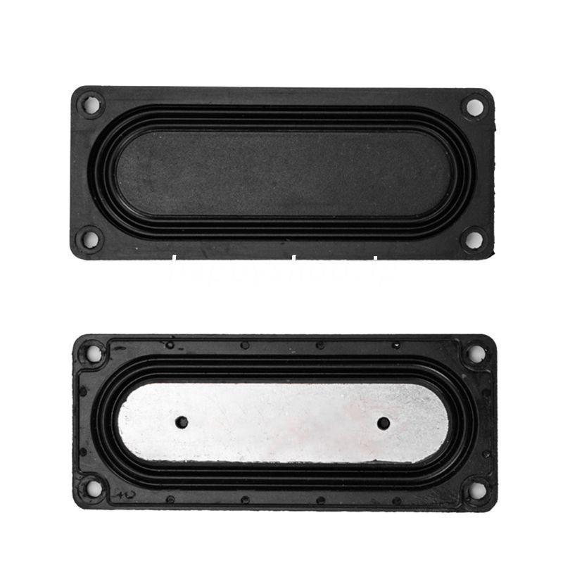 HSV 2PCS Audio Bass Diaphragm Square Frame Vibration Film Passive Radiator Speaker Repair Parts DIY Home Theater Speaker Kit