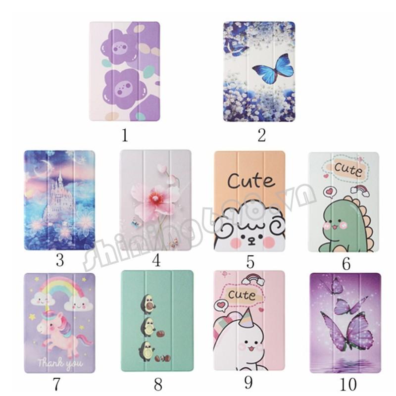 Samsung Galaxy Tab A7 10.4 2020 SM-T500 T505 T507 Ultra-thin Flip Leather Case Cute Pattern Fold Stand Tablet Cover