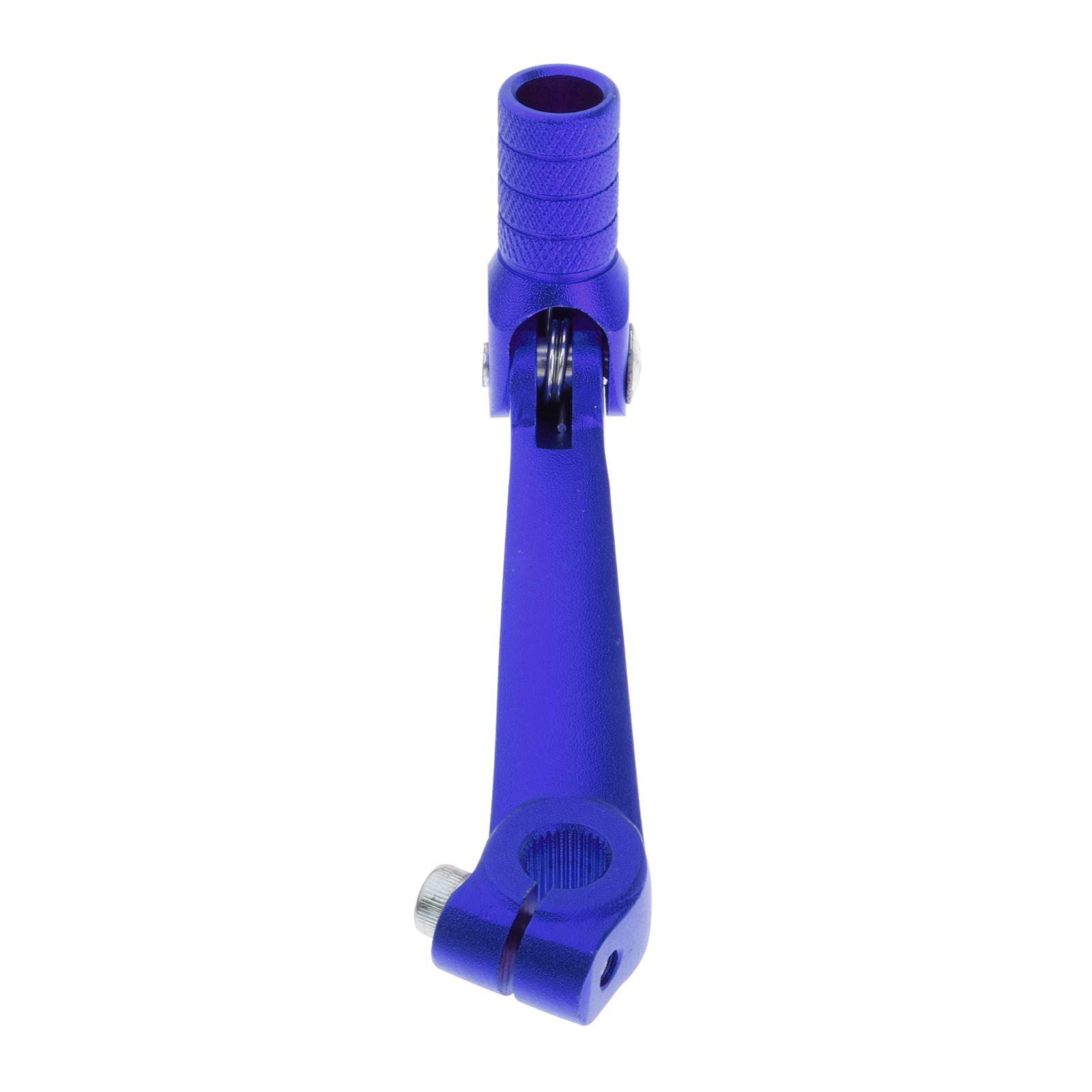 Folding CNC Aluminum Gear Shift Lever for Zonshen 250cc Blue