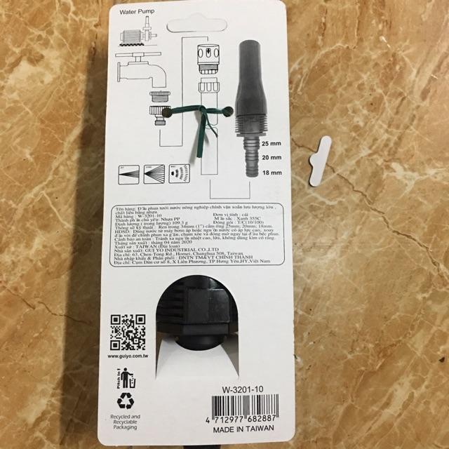 Đầu xịt phun tưới cây , rửa xe tăng áp đầu to