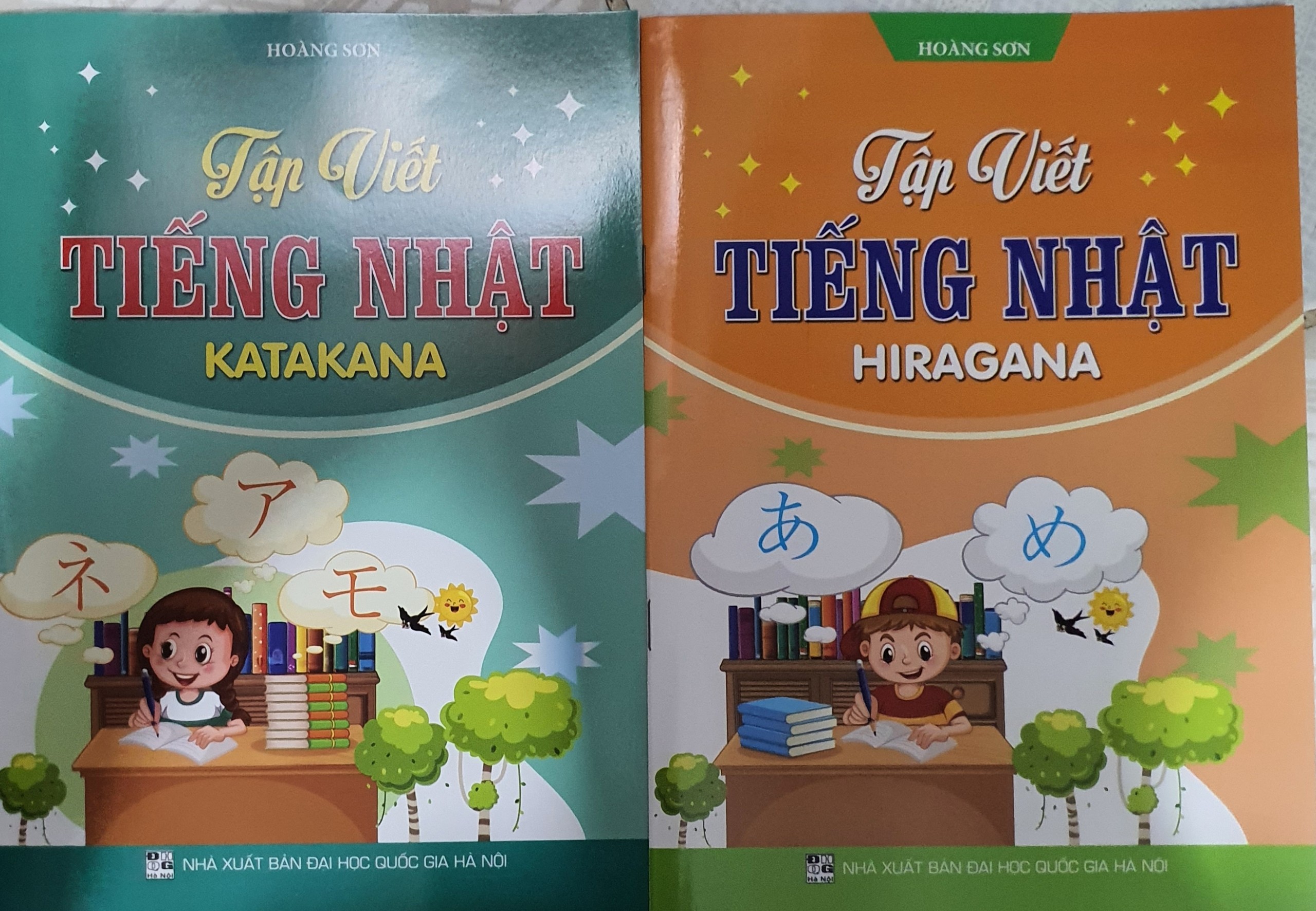 Combo Tập Viết Tiếng Nhật( HIRAGANA +KATAKANA)