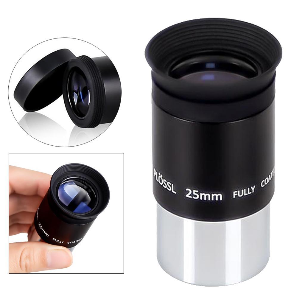 1.25 "25mm Ultra Wide Angle Eyepiece for Telescope with Foldable Shovel