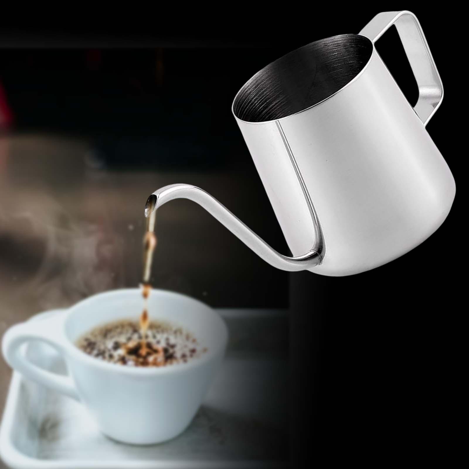 350ml Pour Over Coffee Pot Stovetop Kettle for Home Outdoor Camping Bar