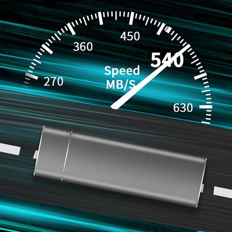 Ổ Cứng Ngoài SSD USB 3.1 Type-C 16TB 8TB 4TB 2TB Tốc Độ Cao Ổ Đĩa Cứng Di Động Cho Máy Tính Laptop