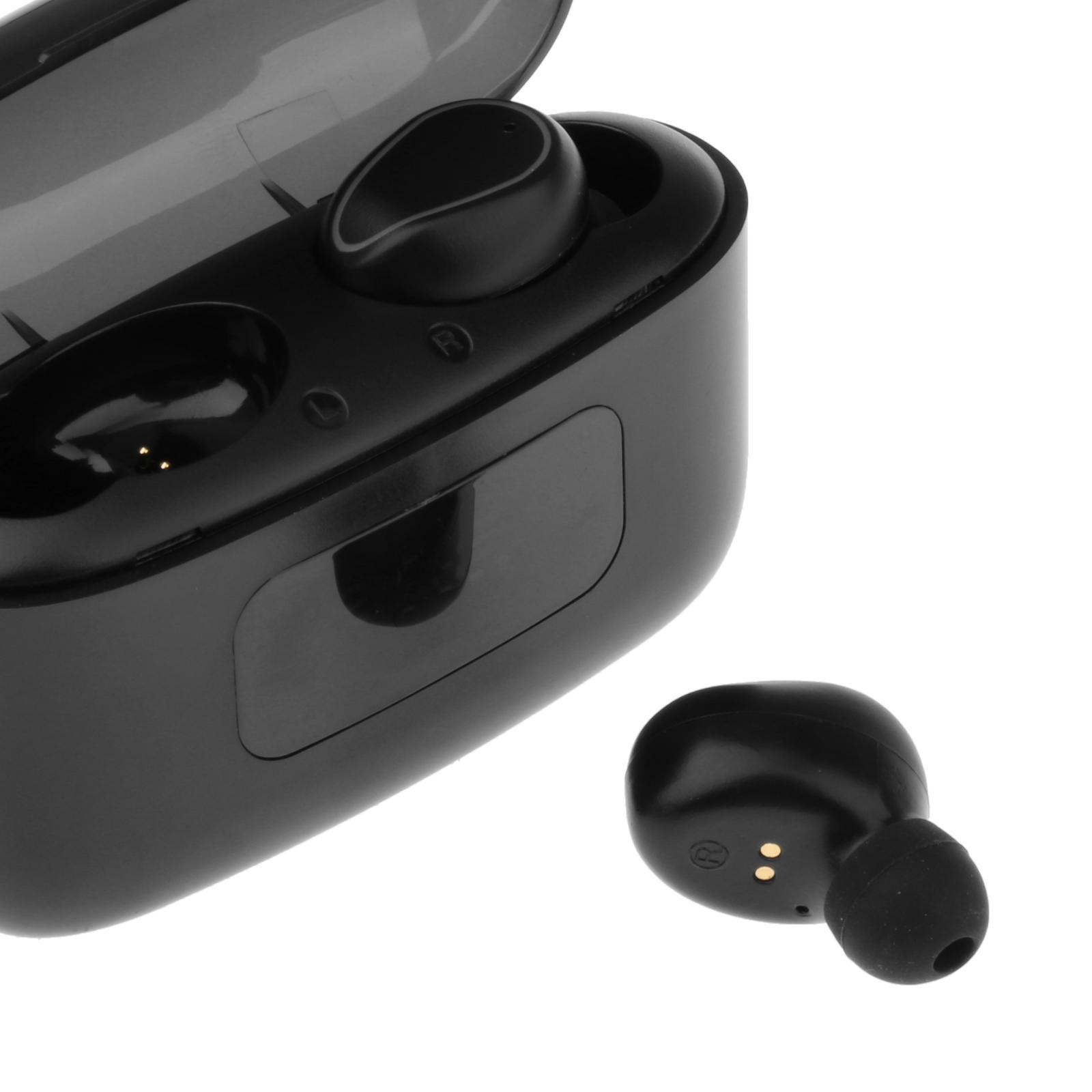 Waterproof Bluetooth Headphone Headsets Earphones 9D Stereo 2200mAh Black
