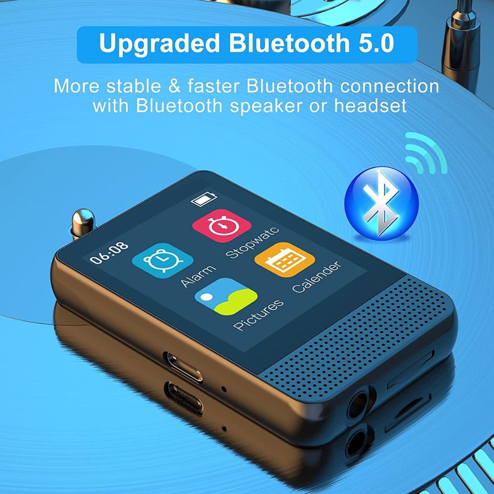 Máy nghe nhạc MP3 Bluetooth RUIZU M16 32GB - Hàng nhập khẩu