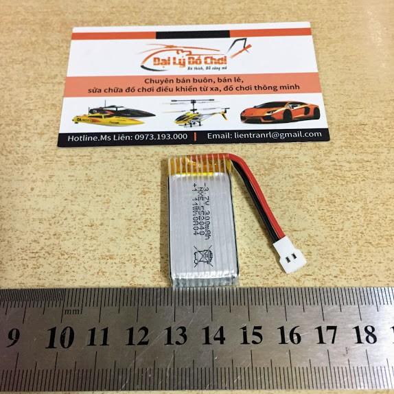 Pin Lipo chính hãng 3.7V dung lượng 300mAh dành cho máy bay V911S