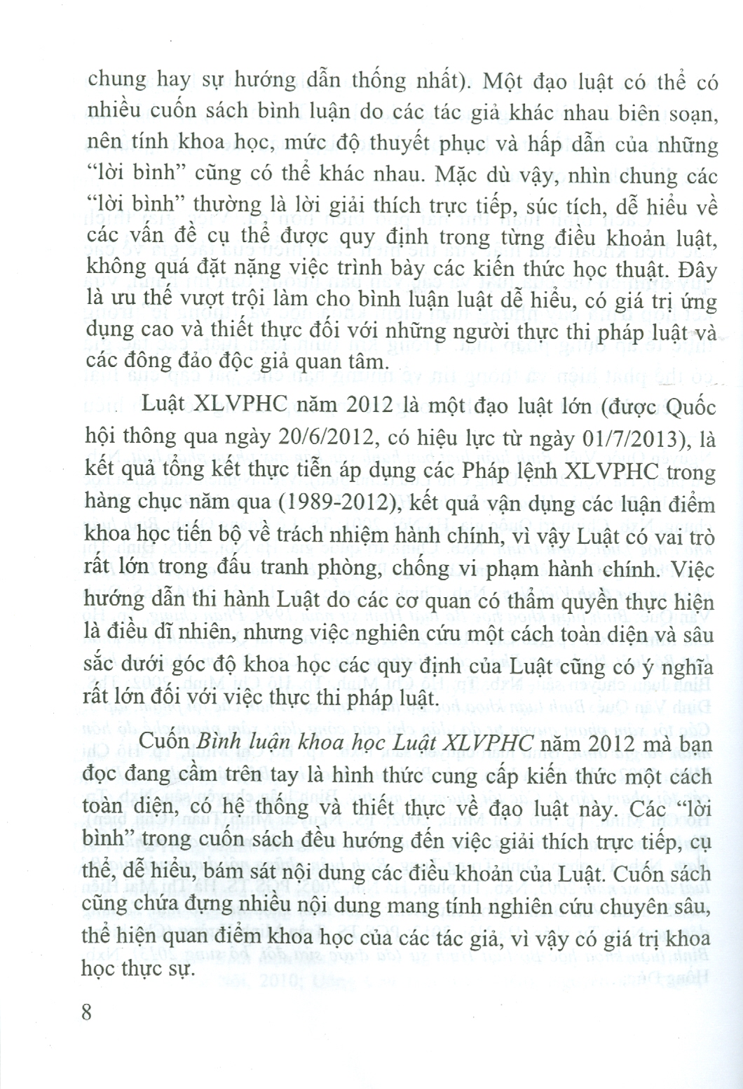 BÌNH LUẬN KHOA HỌC LUẬT XỬ LÝ VI PHẠM HÀNH HÍNH NĂM 2012