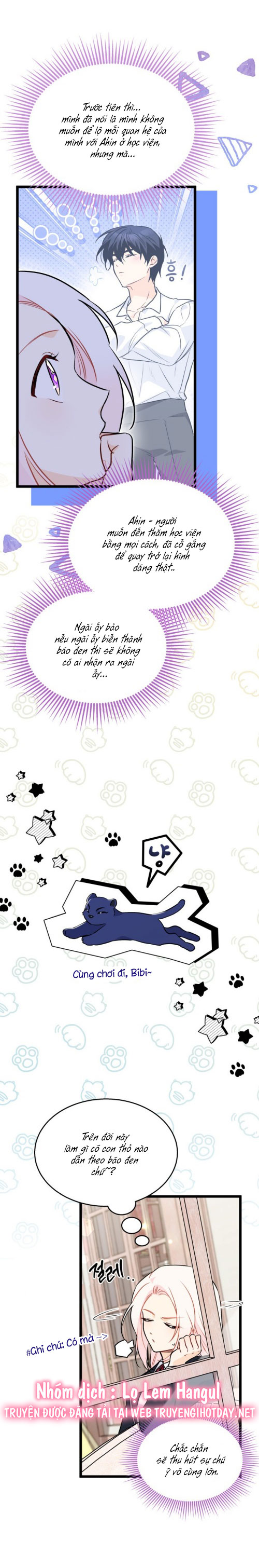 mối liên kết giữa báo đen và bé thỏ chapter 145 4