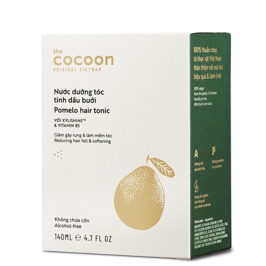 Nước dưỡng tóc tinh dầu bưởi Cocoon giúp giảm gãy rụng và làm mềm tóc 140ml Lamita Hair Spa - LS039 - The Cocoon Original Vietnam