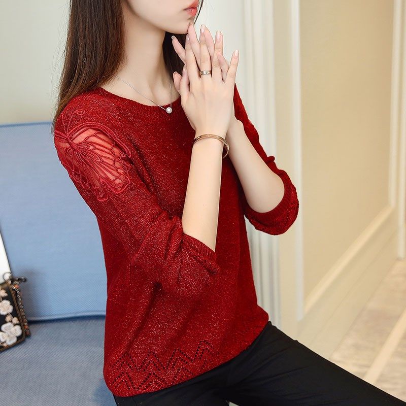 Áo len nữ thời trang Đũi Việt LEN38