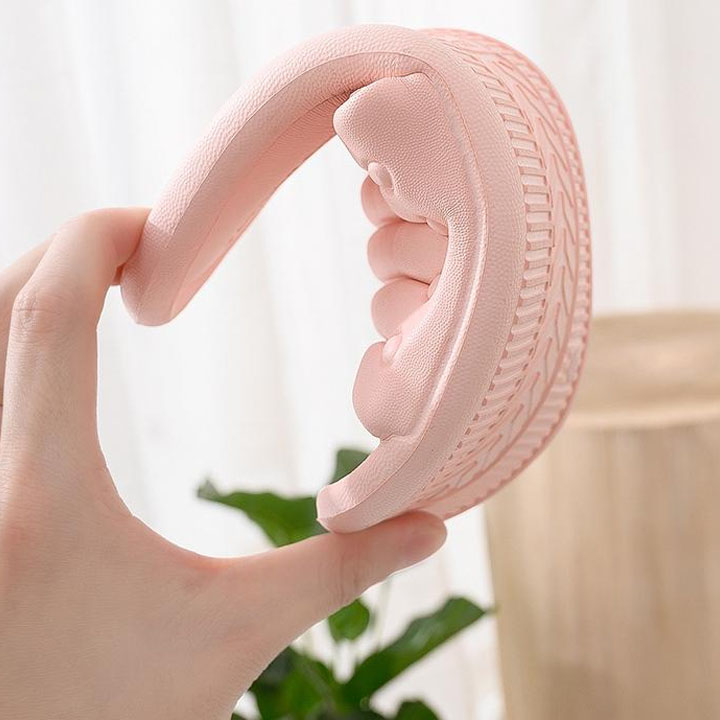 Dép đi trong nhà 2020 chống trơn trượt thiết kế trơn, màu đơn giản PVC sâu