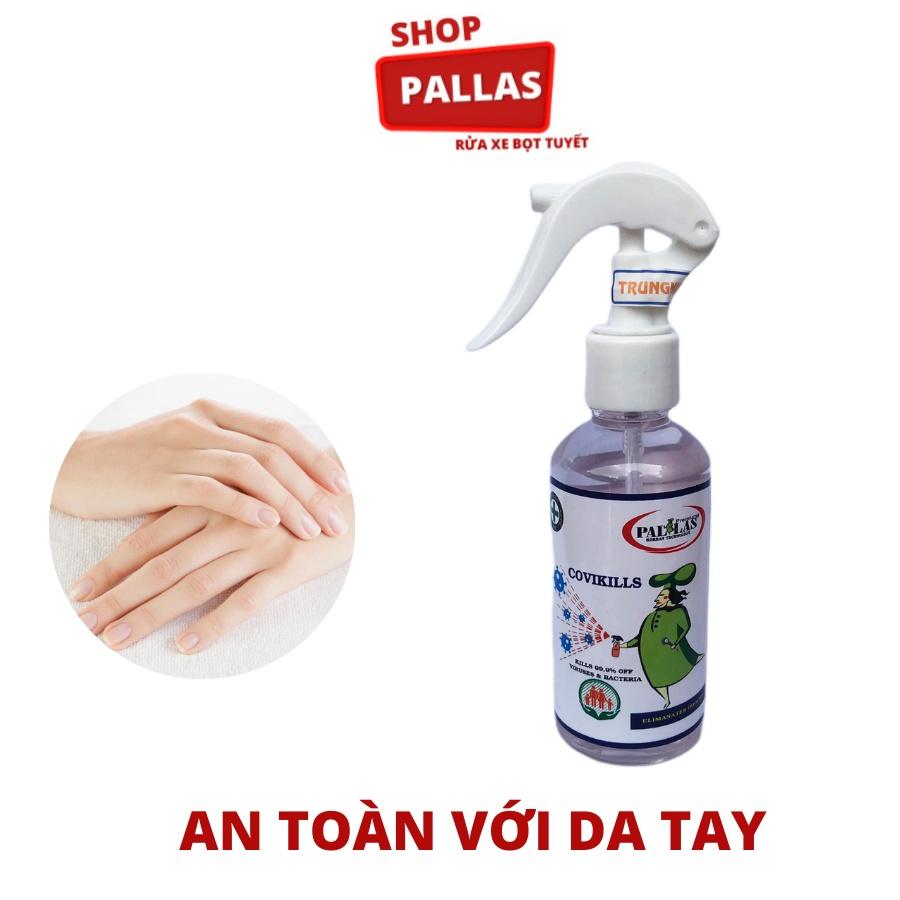 Xịt Khử Khuẩn Pallas Covikills - 160ML - Pallas Shop