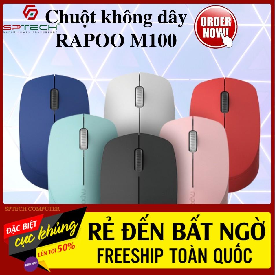 Chuột Không Dây Rapoo Silent M100 - Hàng Chính Hãng