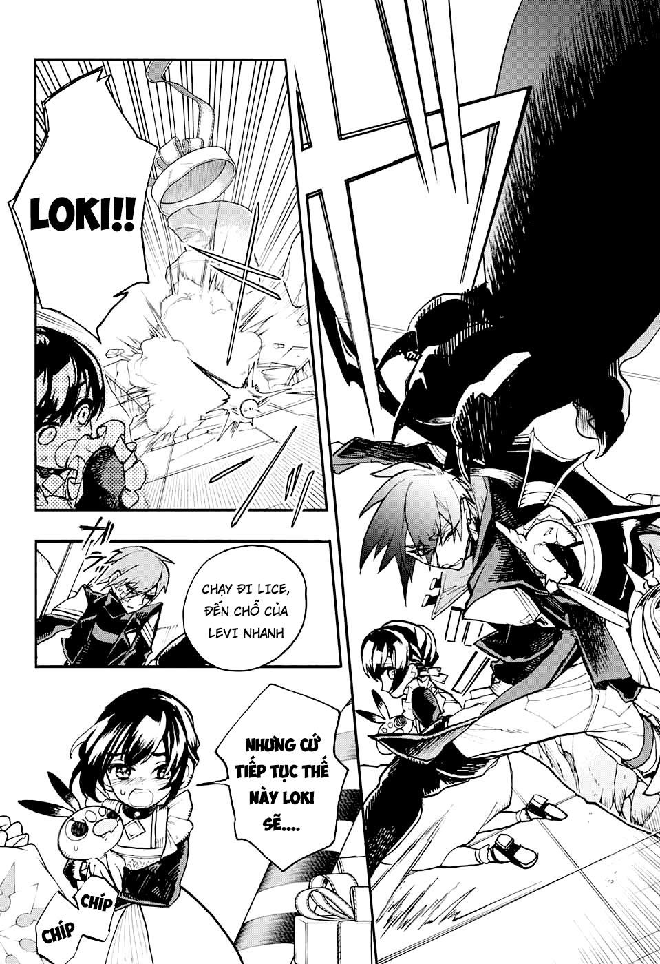 những bức họa quái dị của phù thủy chapter 16.2 19