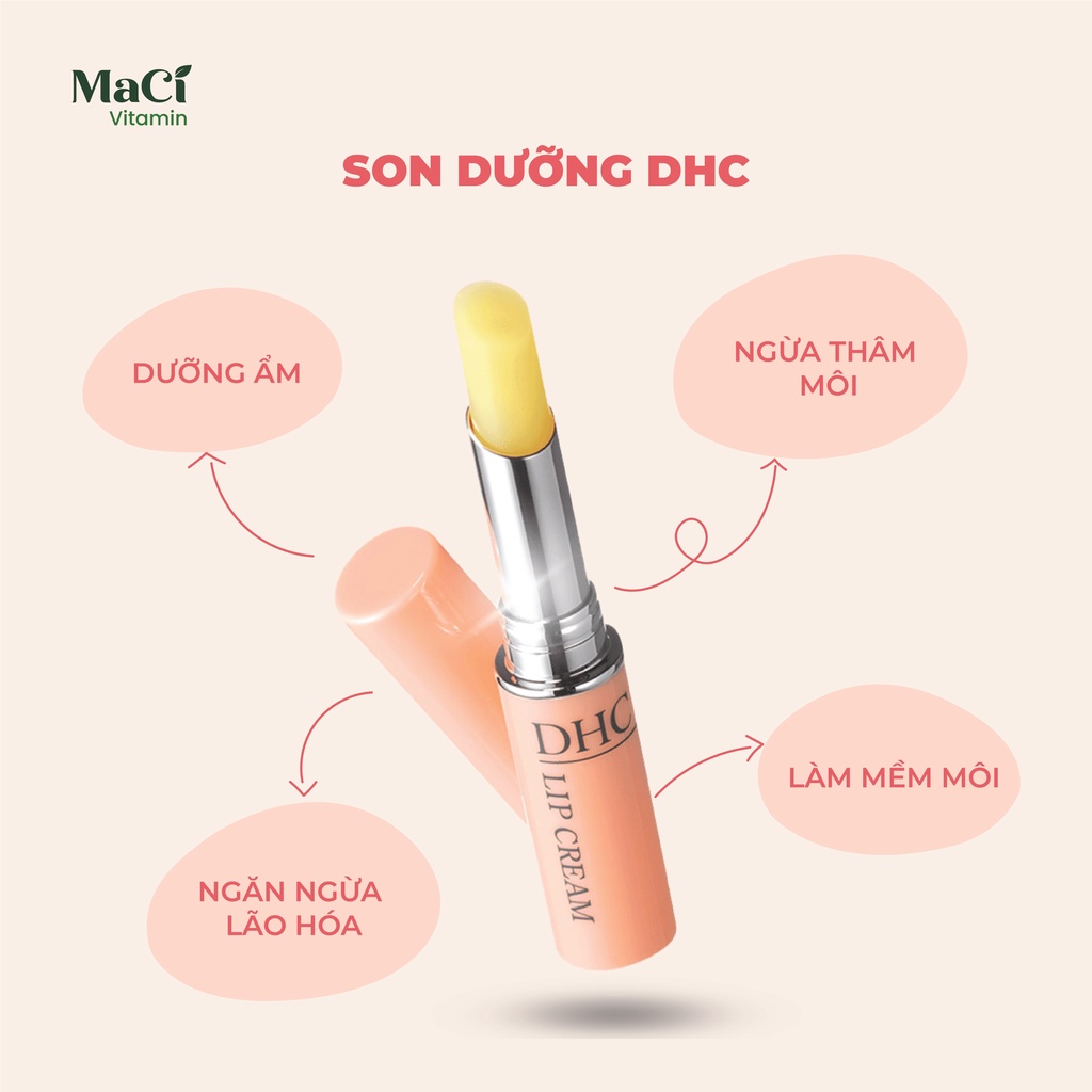 Son dưỡng môi DHC Lip Cream 1,5g