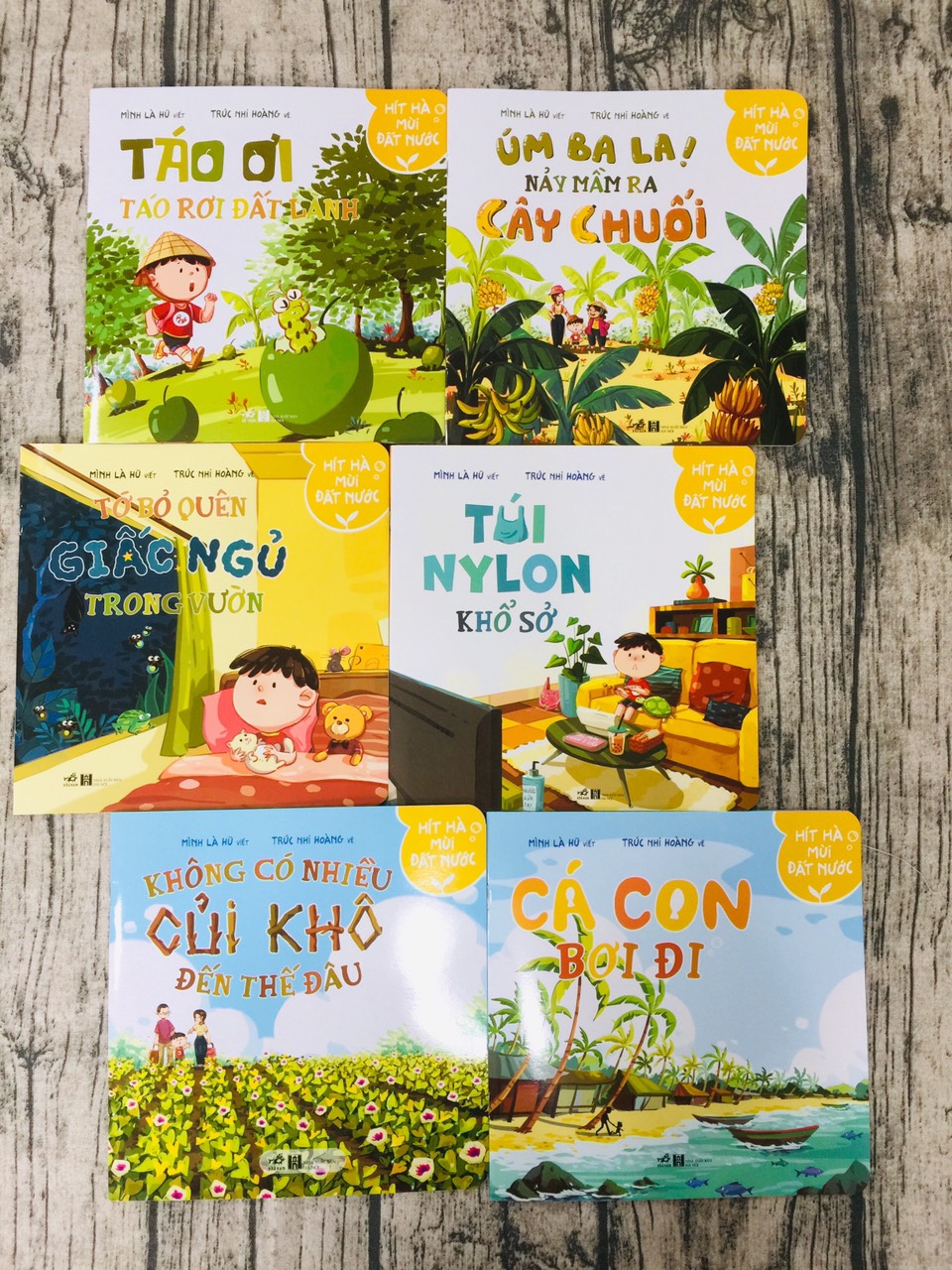 Combo 6 Cuốn: &quot;Hít Hà Mùi Đất Nước&quot;