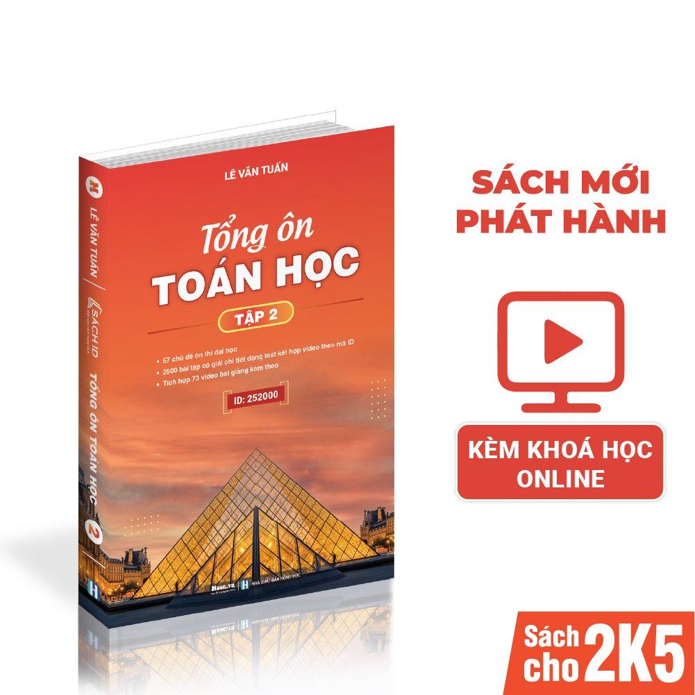 Sách ID Moonbook Tổng Ôn Toán Học Lớp 12 Tự Học Luyện Thi Thpt Quốc Gia Môn Toán 2023