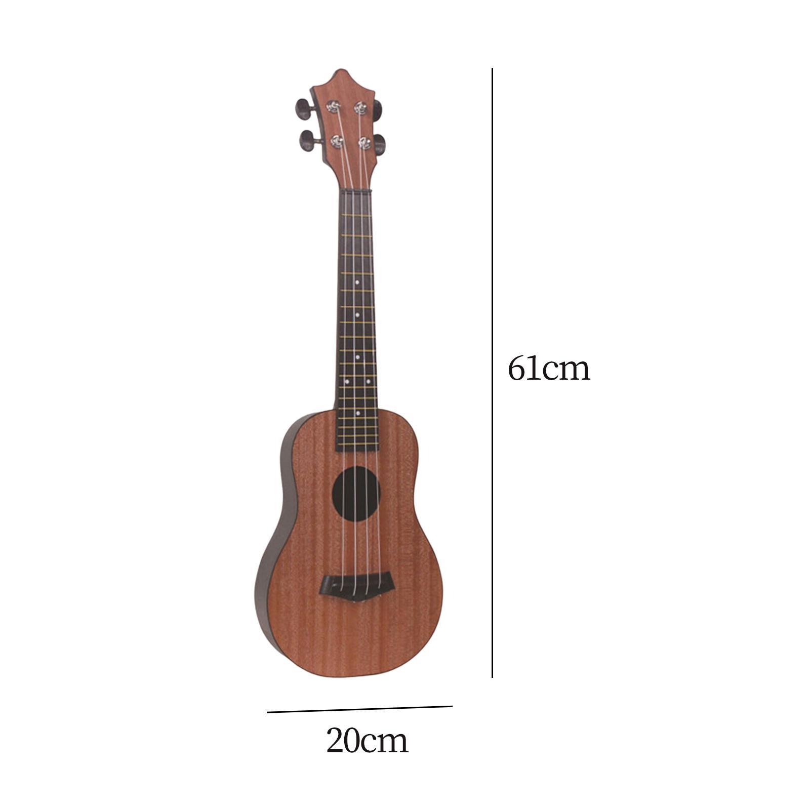 Acoustic Ukulele Toy String Guitar Ukulele Guitar Classical Instrument for Leisure Beginners