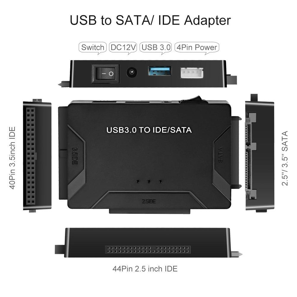 Bộ chuyển đổi ổ cứng USB 3.0 sang IDE/SATA, Bộ chuyển đổi ổ cứng gắn trong USB