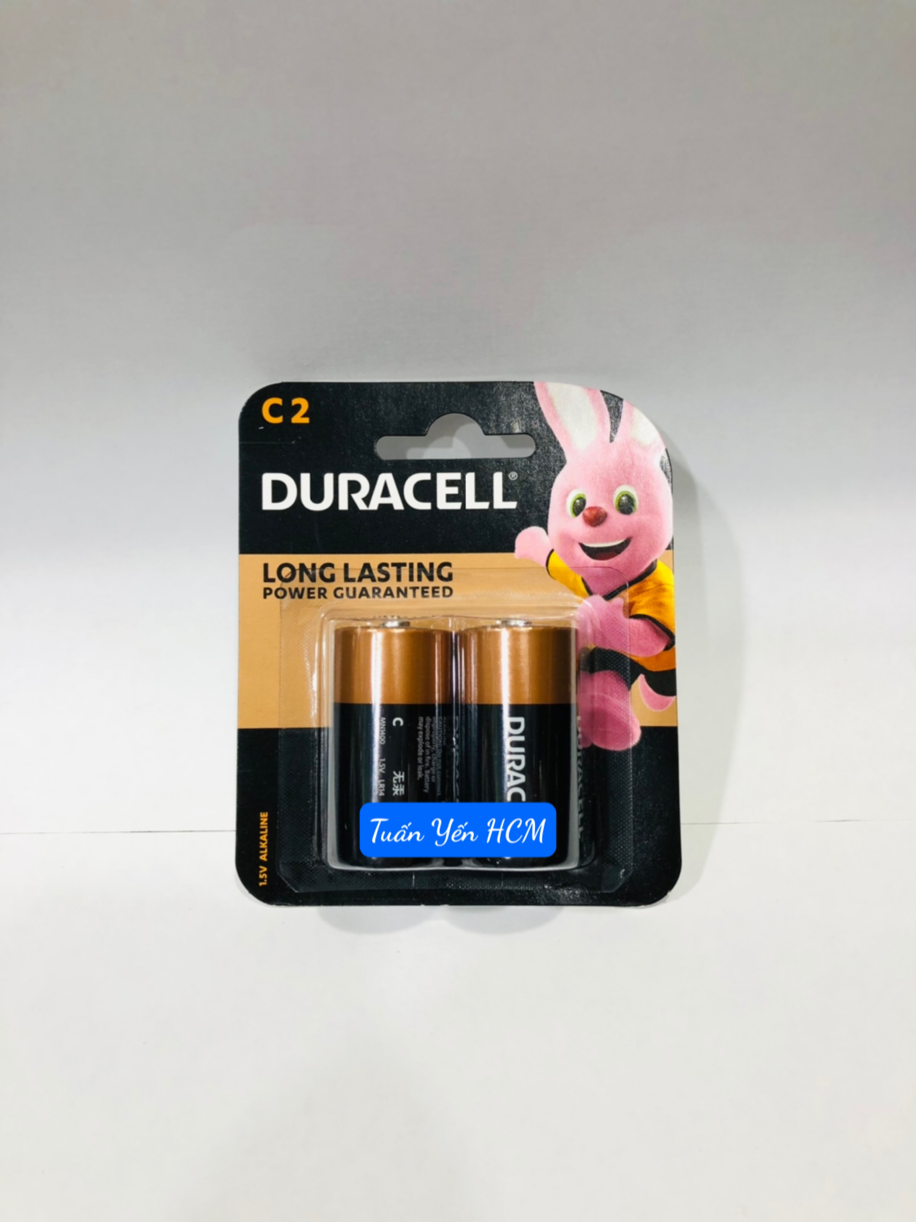 Pin trung C Duracell MN1400-LR14 Alkaline Last Longer - Vỉ 2 viên