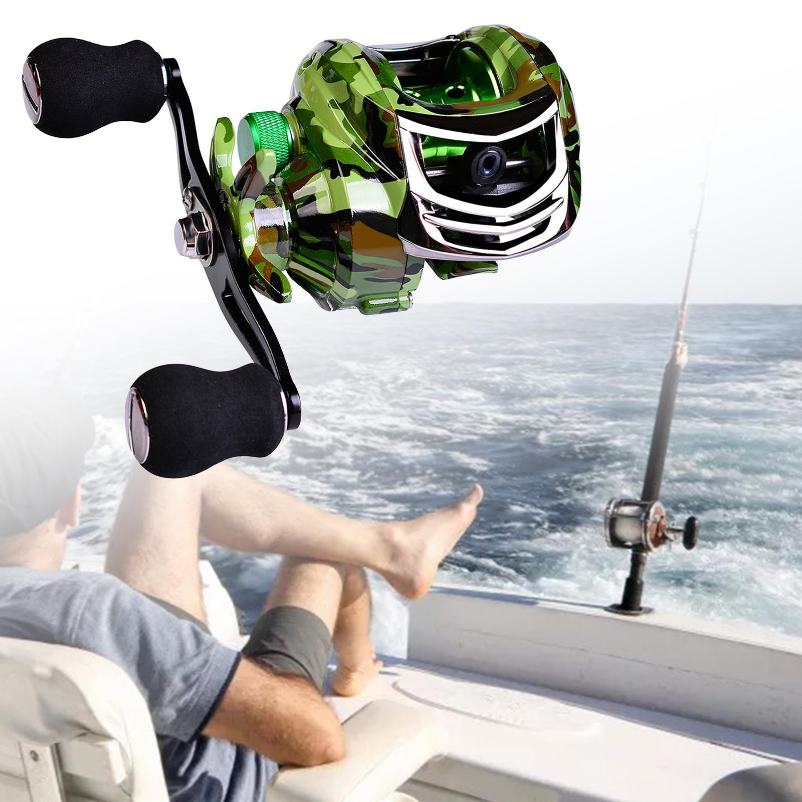 Baitcasting Reels 7:2:1 Baitcaster Fishing Reel 18+1 BB for Catfish Salmon