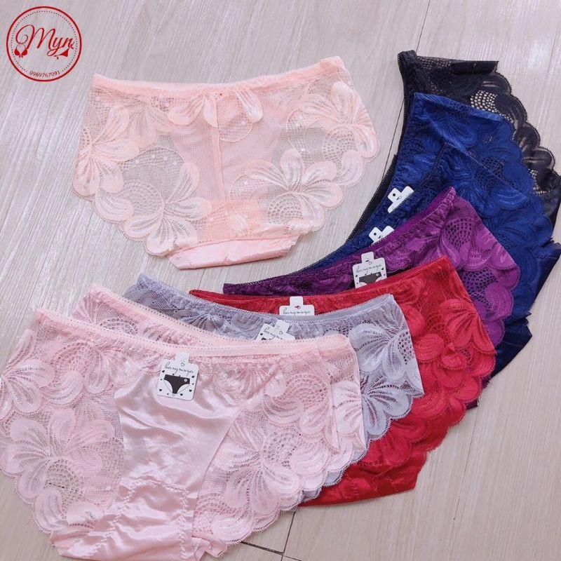 QUẦN SU LỤA REN HOA SEXY MẪU MỚI Q2162