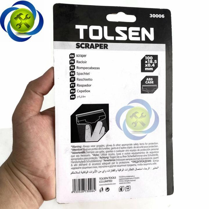 Cây sủi sơn Tolsen 30006 kích thước 100mm x 18.5mm