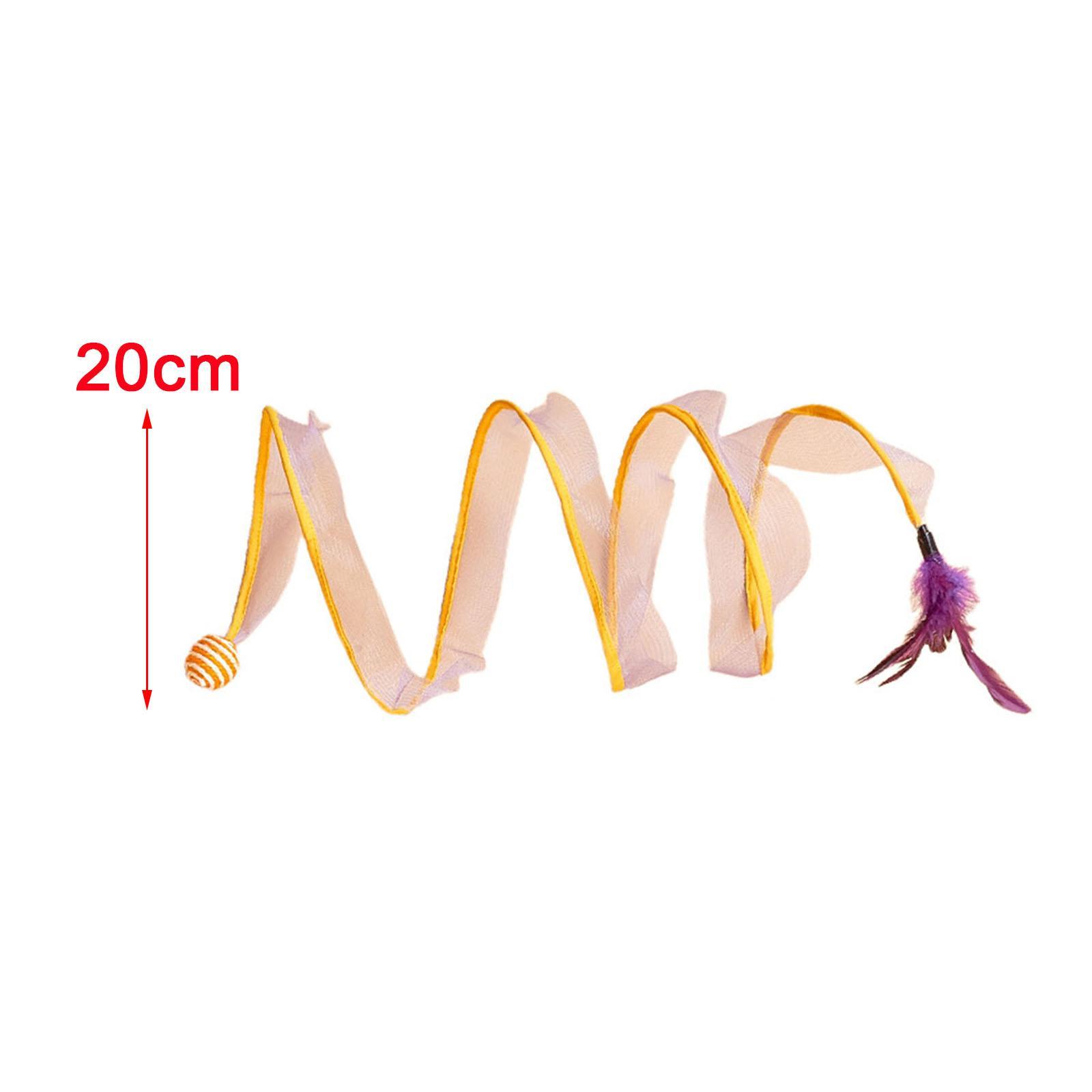 Cat Tunnel for Indoor Cats Collapsible Cat Tunnel Interactive Play Toy Lightweight S Type Tunnel Tunnel for Ferrets Puppy Chase