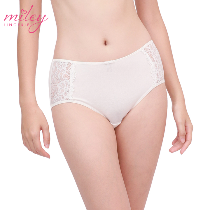Quần Lót Nữ Lưng Cao Modal Phối Ren Active Miley Lingerie FDS-25