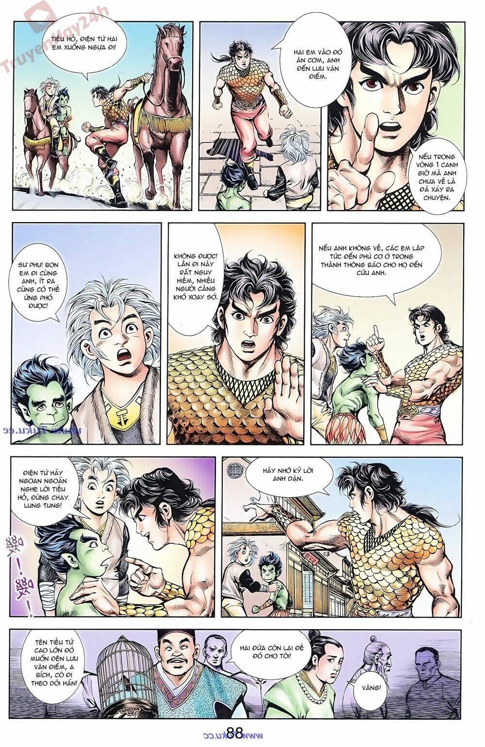 thiên tử truyền kỳ 1 - cơ phát khai chu bản chapter 71 17